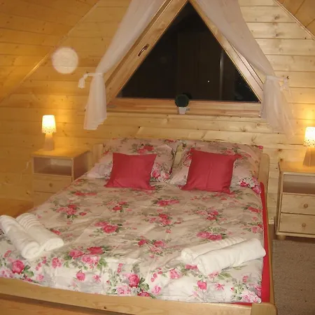 Alpesi faház Drewniany Simonka Zawoja